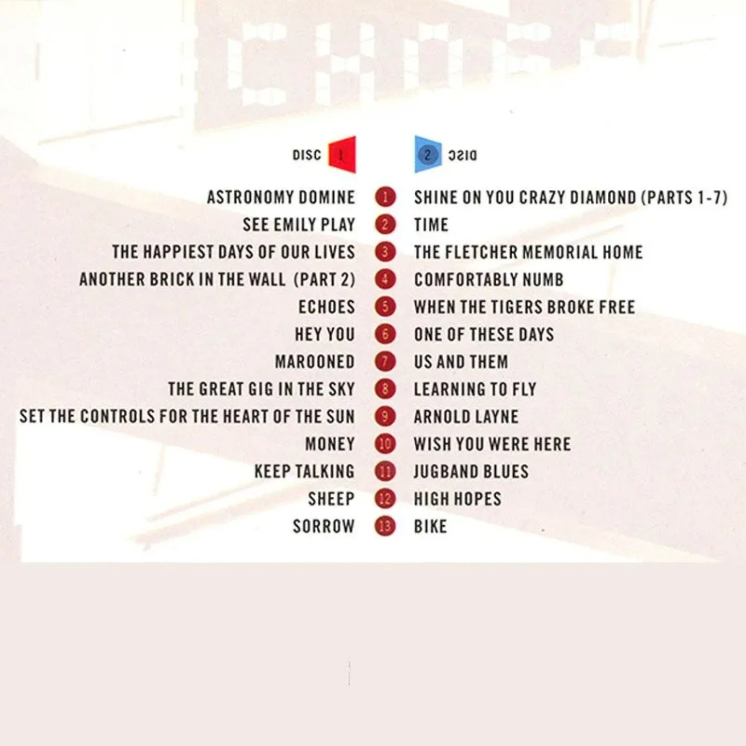 Psychedelic Rock Greatest Hits Album Set CD Only, Featuring 26 Classic Tracks, Experimental Arrangement Presentation Qme