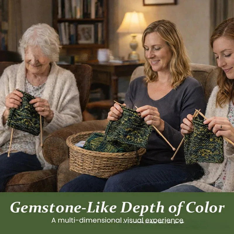 Firefly Iridescent Shimmer Yarn Handmade-friendly Perfect Holiday Qme