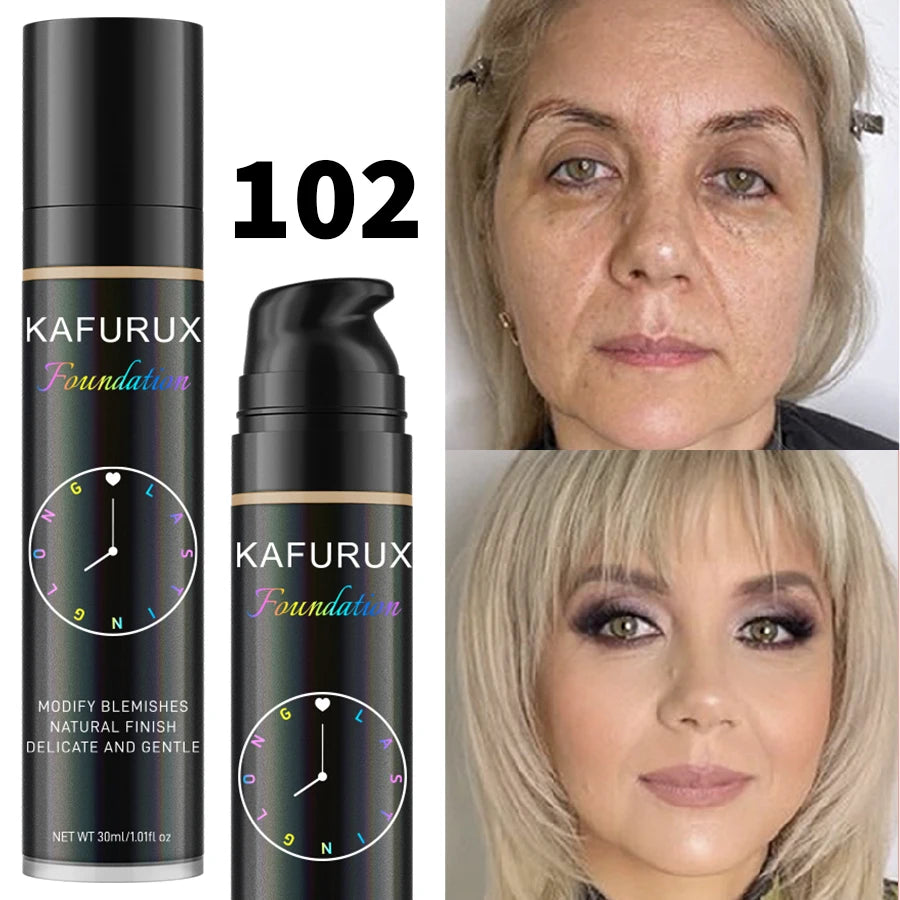 8 Colors Liquid Foundation Effective Concealer Waterproof Qme 102