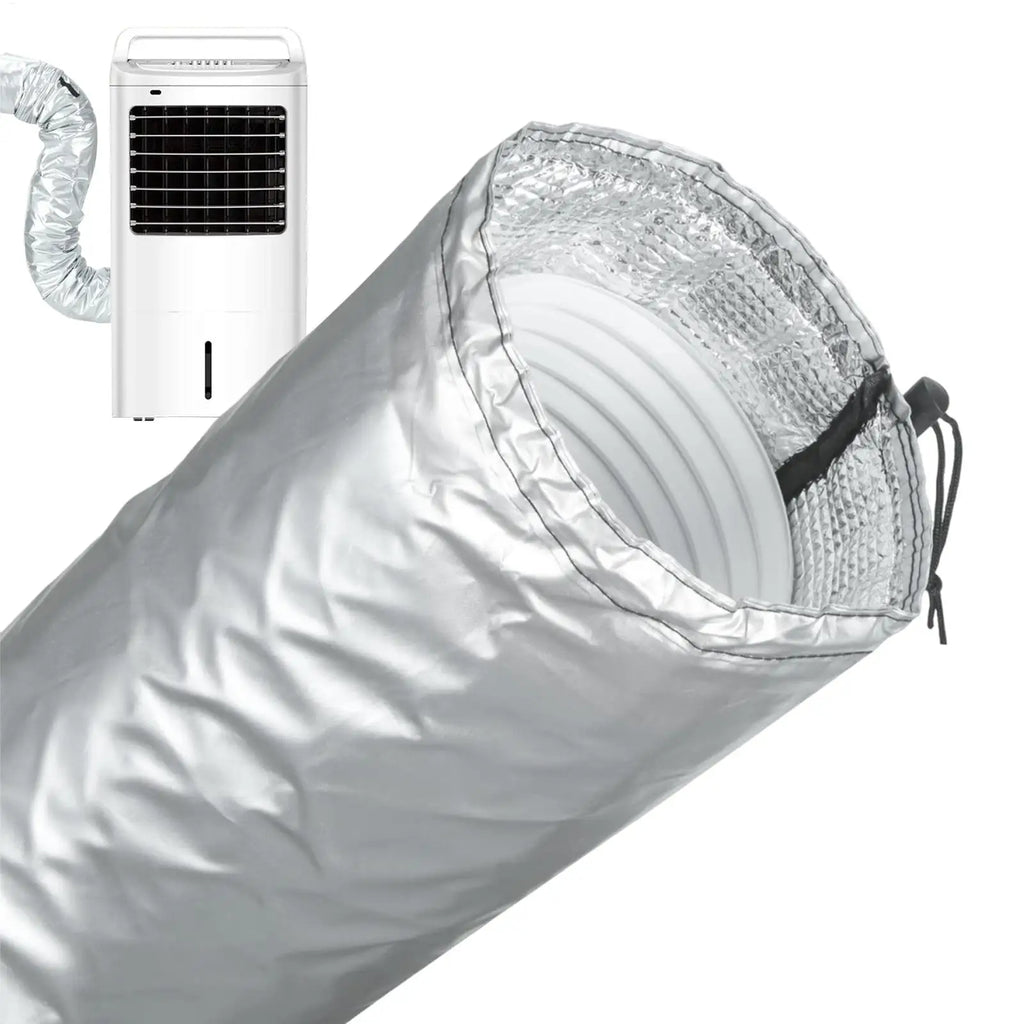 Portable Air Conditioner Hose Cover Insulation Heat-Resistant Hose Protective Sleeve AC Hose Duct Vent Cover Accessory Qme