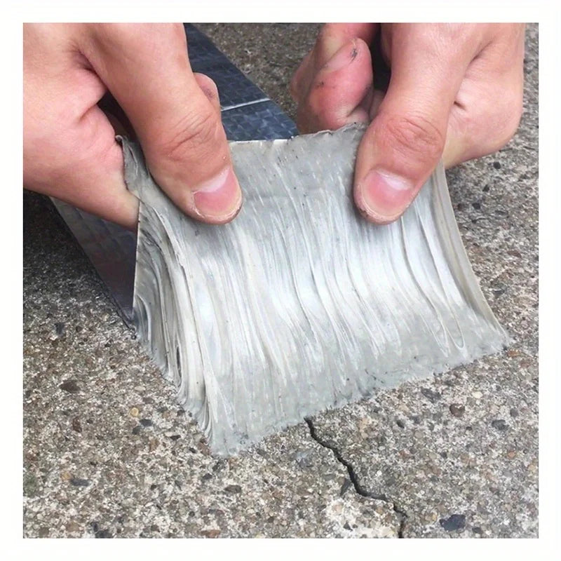 1 Roll Premium Waterproof Aluminum Foil Tape - High Temperature Resistance For Wall, Pool, Roof Crack & Duct Repair Sealing Qme