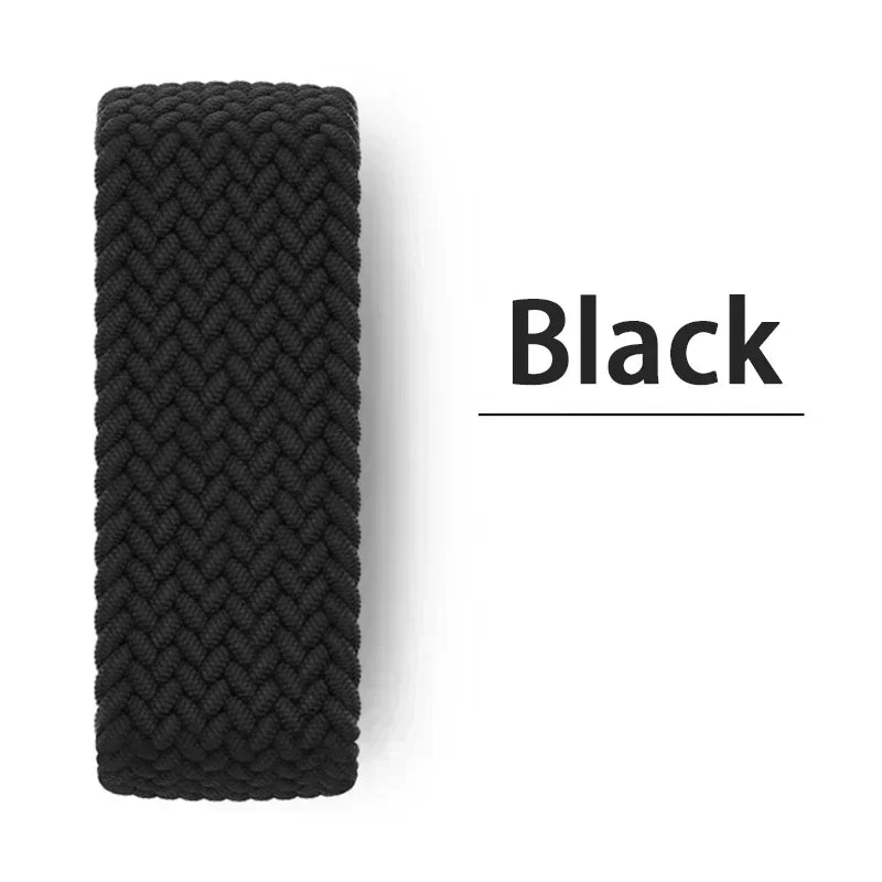 Braided Solo Strap Apple Watch Band Nylon Correa Bracelet Iwatch