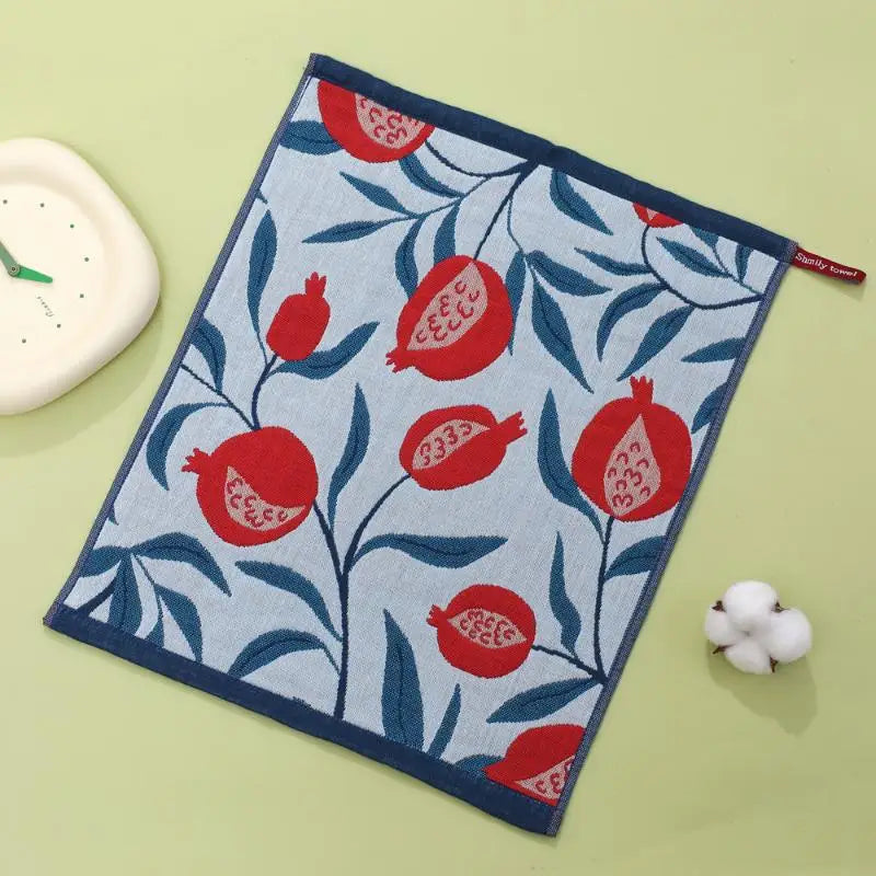 Pure Cotton Square Towel Home Restaurant Kitchen Gauze Dishcloth Tea Qme A7