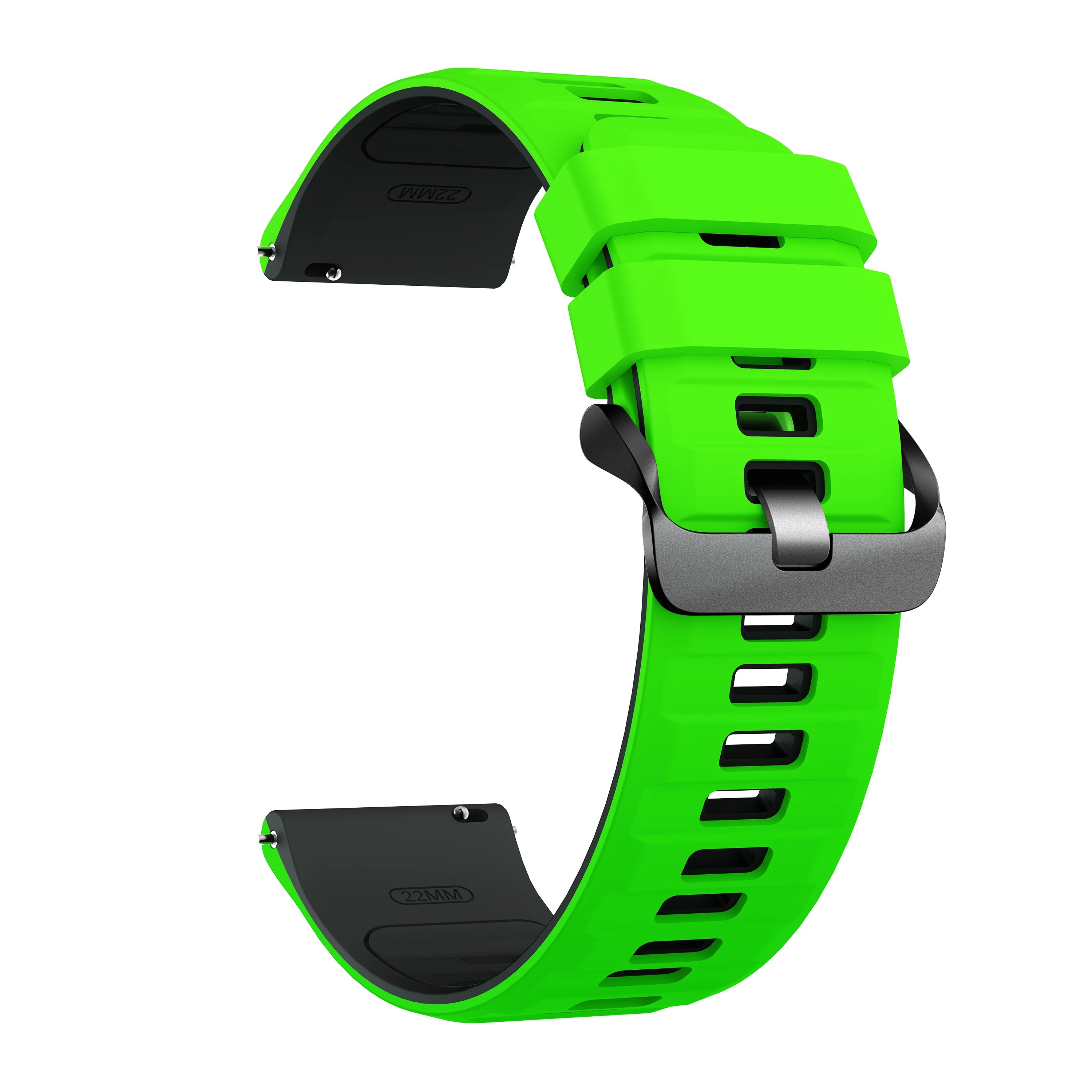 22mm Silicone Strap For OnePlus Watch 3 2 2R Sports Replacement Wristband Bracelet For OPPO Watch 4 Pro X X2 Band Correa Qme Green Black 22mm Universal