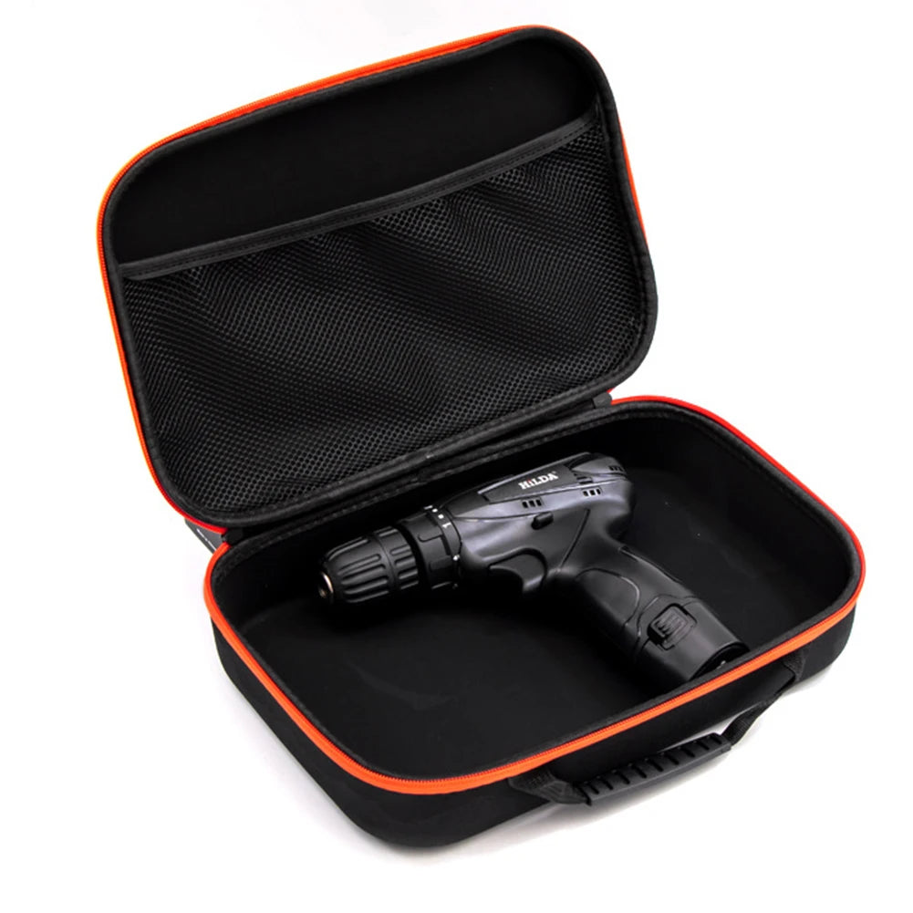 Multifunction Portable Electric Drill Tool Bag Waterproof Oxford Cloth Bag Shockproof Large Capacity Hardware Organizer Qme