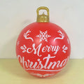 60CM inflatable Christmas ball Giant Christmas ball Indoor porch garden tree decoration inflatable toy Christmas supplies Qme A 60cm