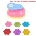 Flower Punch Furador 5*3*4.5cm Diy Paper Cut Eva Foam Maker Puncher Scrapbooking Labor Saving for Hole Punch Embossing Qme I