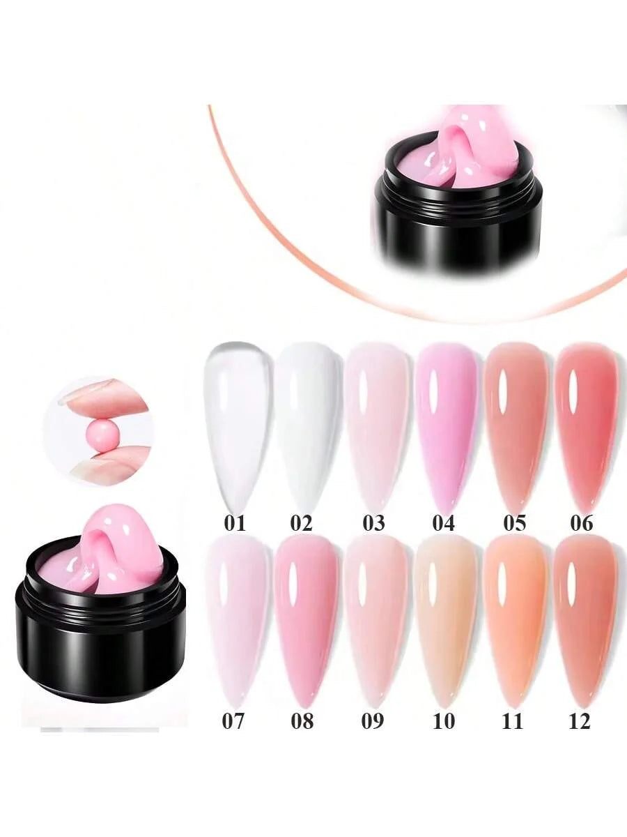 3D Nail Art Molding Gel Stereo Carve PVC Soft Solid Knead Into Qme
