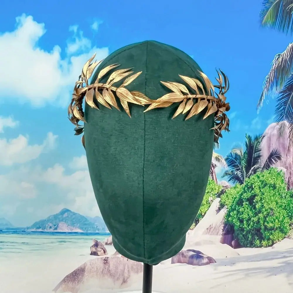 Fashion Flower Vine Elven Crown Fantasy Diadem Elf Tiara Simulate Qme