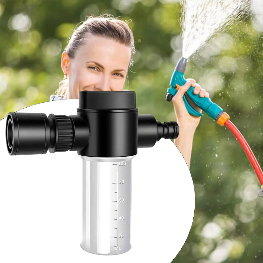 NEW Foam Sprayer for Water Hose 100ml Gardening Foam Hose Sprayer Adjustable Sprinkler with Scale Gardening Accessories Qme