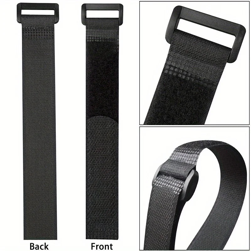Reusable Strap - High Quality Multi Purpose High Quality Hook and Loop Safety Belt Qme