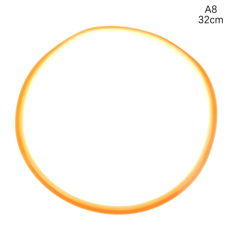 Brown Silicone Rubber Gasket Sealing Ring Aluminum Pressure Cooker 18 Qme 32CM
