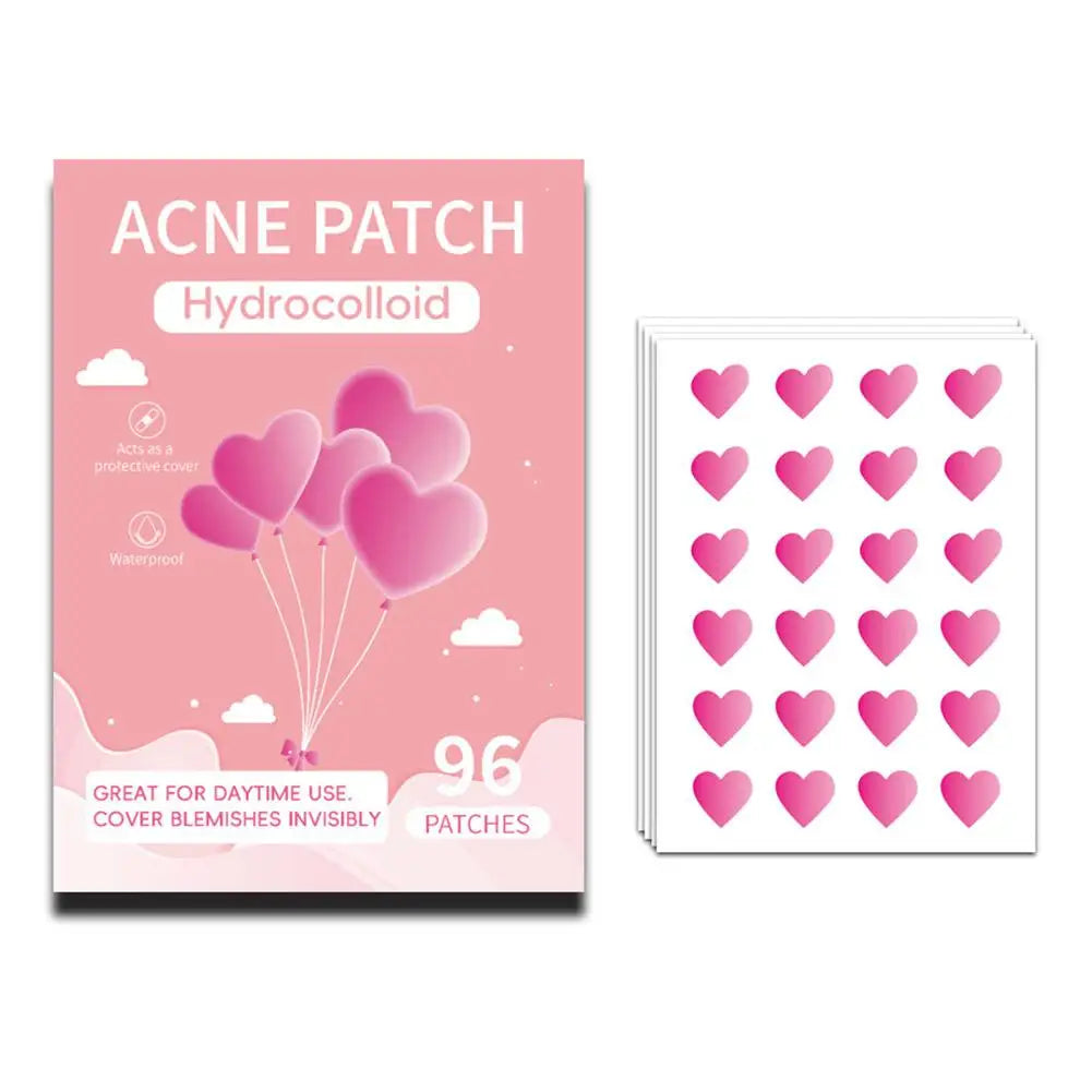 96Pcs Acne Patch Repair Acne Cleansing Invisible Breathable Waterproof Acne Cleansing Concealer Fade Clean Qme A CN