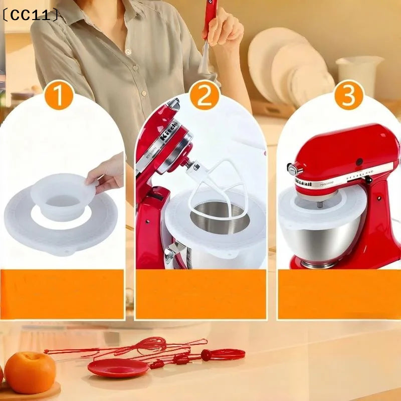 DIY Accessories Silicone Mixers Bowl Lid Cover Suitable 4 5-5 Quart Qme