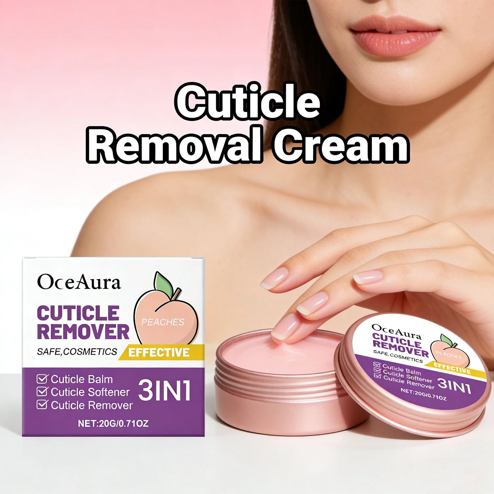 Exfoliating Hand Cream Deep Moisturizing Reduce Dry Rough Soften Calluses Dead Skin Removal Smooth Nail Cuticle Remover Softener Qme