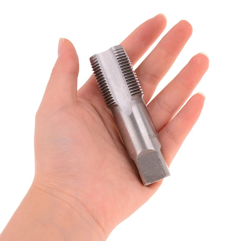 G1/8 1/4 3/8 1/2 3/4 HSS Taper Pipe Tap BSP Metal Screw Thread Cutting Tool Qme