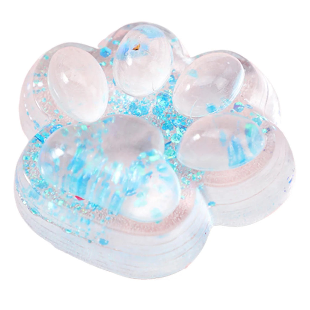 Taba Cat Paw Fun Toys Kawaii Sticky Fidget Toys Holiday Birthday Party Favors Gifts Stress Relieving Toys Qme Light Blue One Size