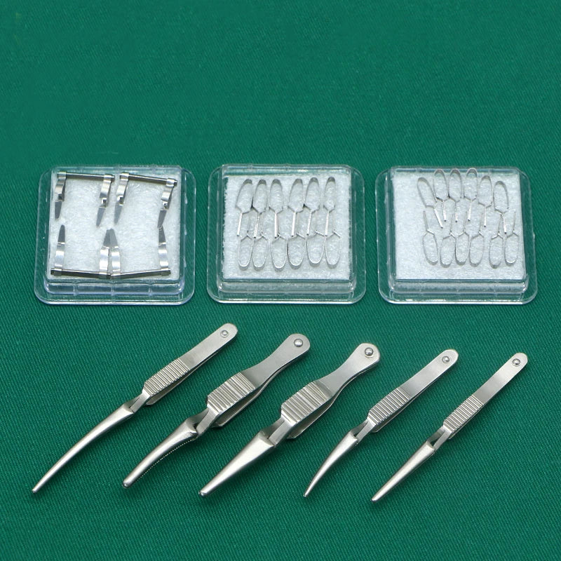 Arterial Vascular Clamping Clipper Blocking Clip Hemostasis Stainless Qme