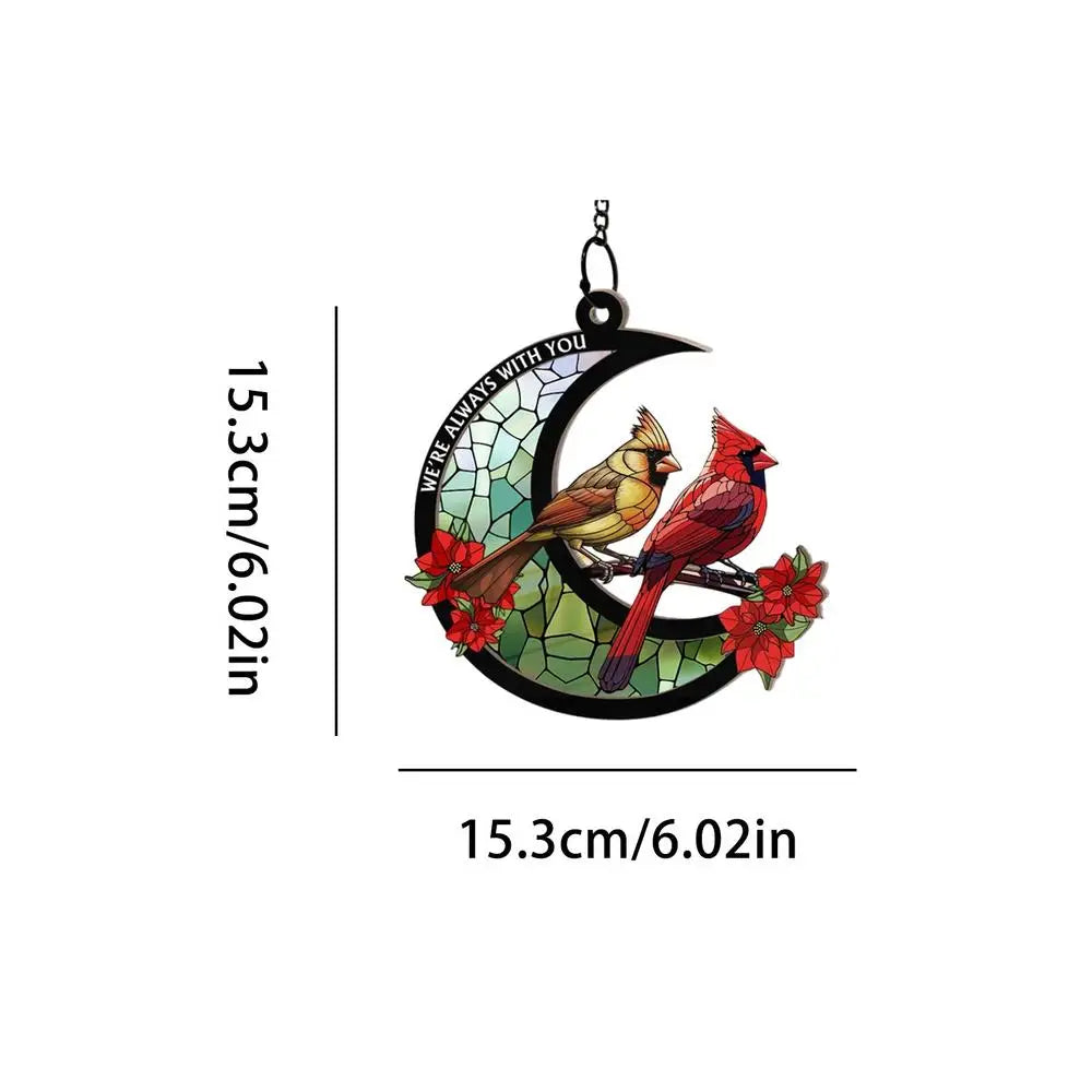 Bird Suncatcher Window Acrylic 2d Flat Hangable Pendant Sun Catcher Qme B China Mainland