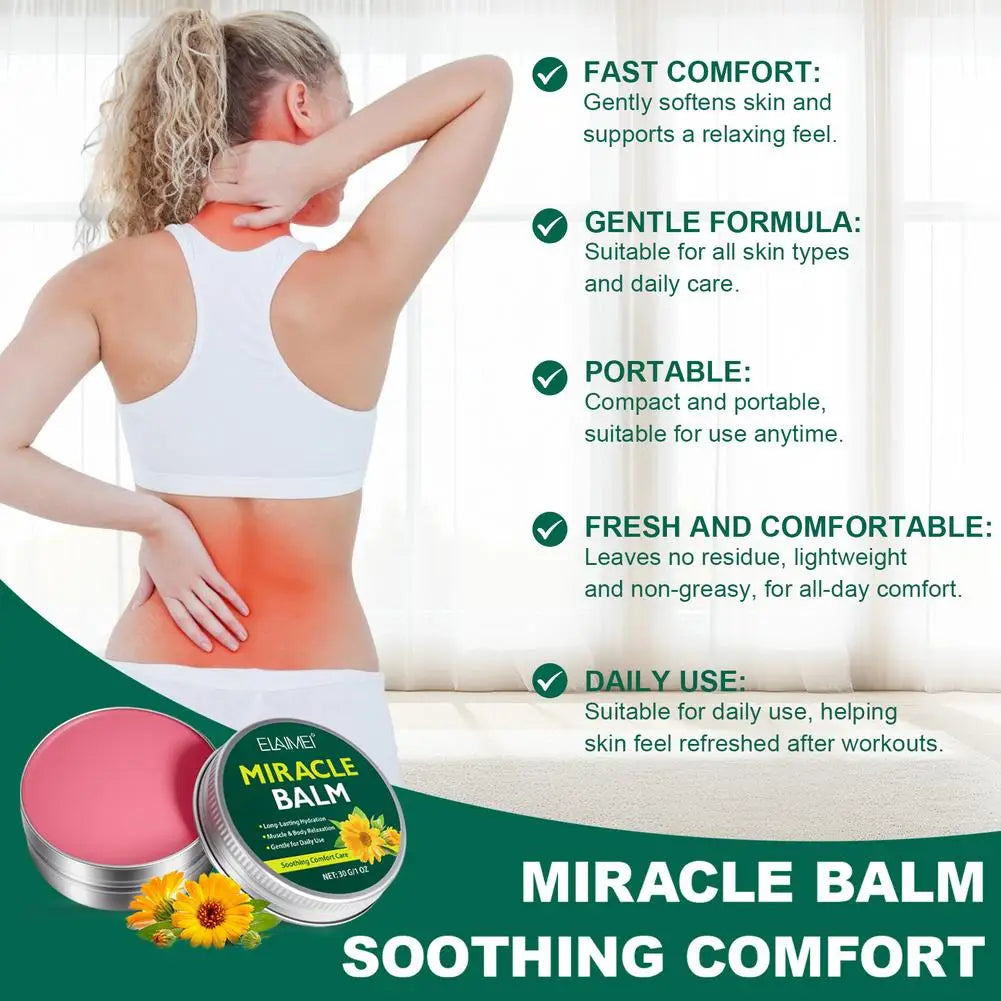 Massage Moisturizing Balm Relaxing Comfortable Soothing Joint Cream Qme