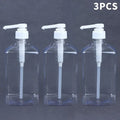 Hydraulic Pump Nozzle Head Kitchen Honey Jar Container Home Liquid Qme 3PCS
