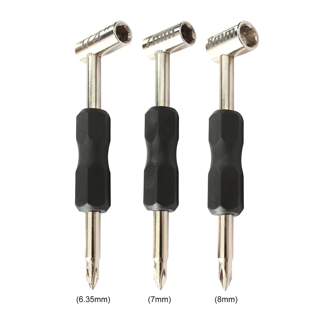 Guitar Truss Rod Wrench for Taylor Gibson/PRS Ibanez/PRS Magnetized Screwdriver Guitar Neck Adjustment Tool for Neck Adjustment Qme