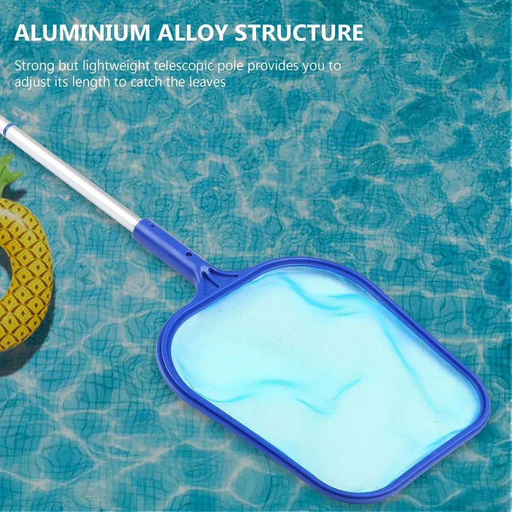 Professional Leaf Rake Deep Bag Swimming Pool Cleaning Nets Spa Rubbish Skimmer Pool Net Pool Cleaning Net Piscina Accessories Qme