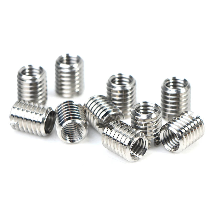 10PCS Stainless Steel Thread Adapters Convert M8 8mm Male To M6 6mm Female Qme