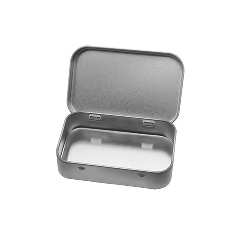 Frosted Household Storage Box Organizer Metal Boxes Tin Plated Qme Default Title