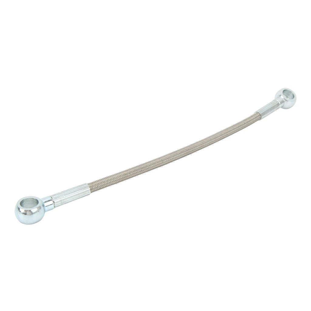 Turbocharger Oil Supply Line Oil Supply Line 11361705532 Easy Installation Stainless Steel Leak Resistant for E36 E46 E39 Qme as pic