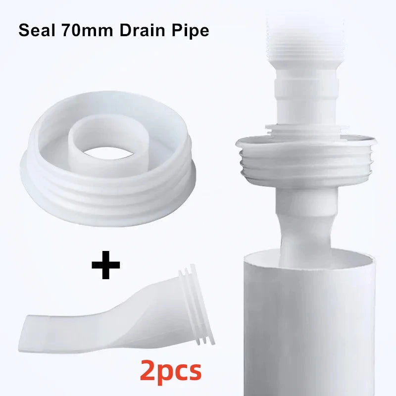 Silicone Anti-odor Floor Drain Cover Shower Drain Sink Sealing Ring 40/50/70mm Toilet Sewer Floor Drain Plug Kitchen Accessories Qme 2pcs 70mm