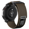 Nylon Strap For Amazfit T-rex 2 3 Ultra Watch Band For Huami Amazfit Trex Pro T Rex Sport Belt Smartwatch Bracelet Accessories Qme Brown For T-rex