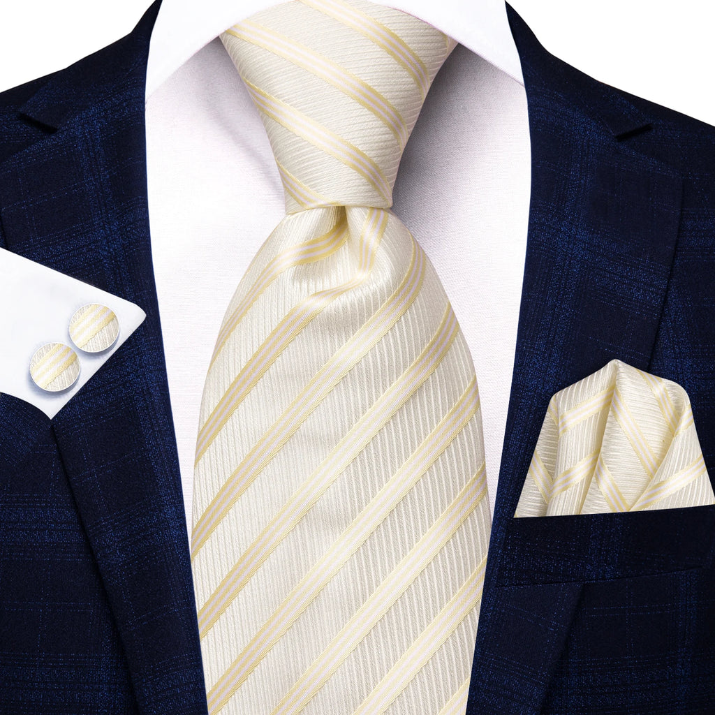 Hi-tie Men's Ties Solid Pink Green Jacquard Necktie Accessories Daily