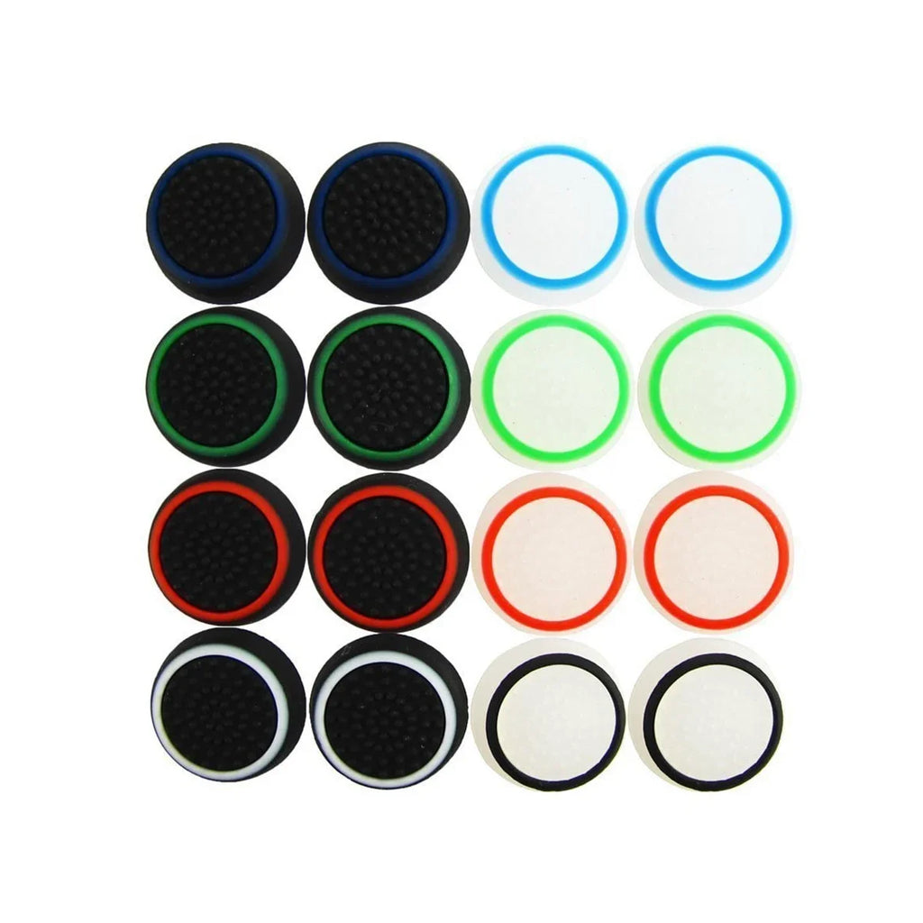 Dual-color silicone ThumbStick Grip Cap Cover For Playstation 5 PS5 PS4 Slim/Pro Xbox Series x/s Game Controller thumb grip cap Qme