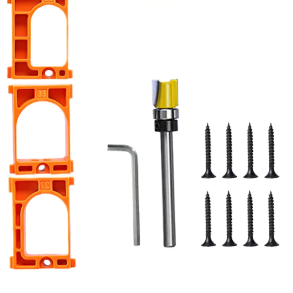 Concealed Door Hinge Installation Lightweight Adjustable Reusable 10 Qme