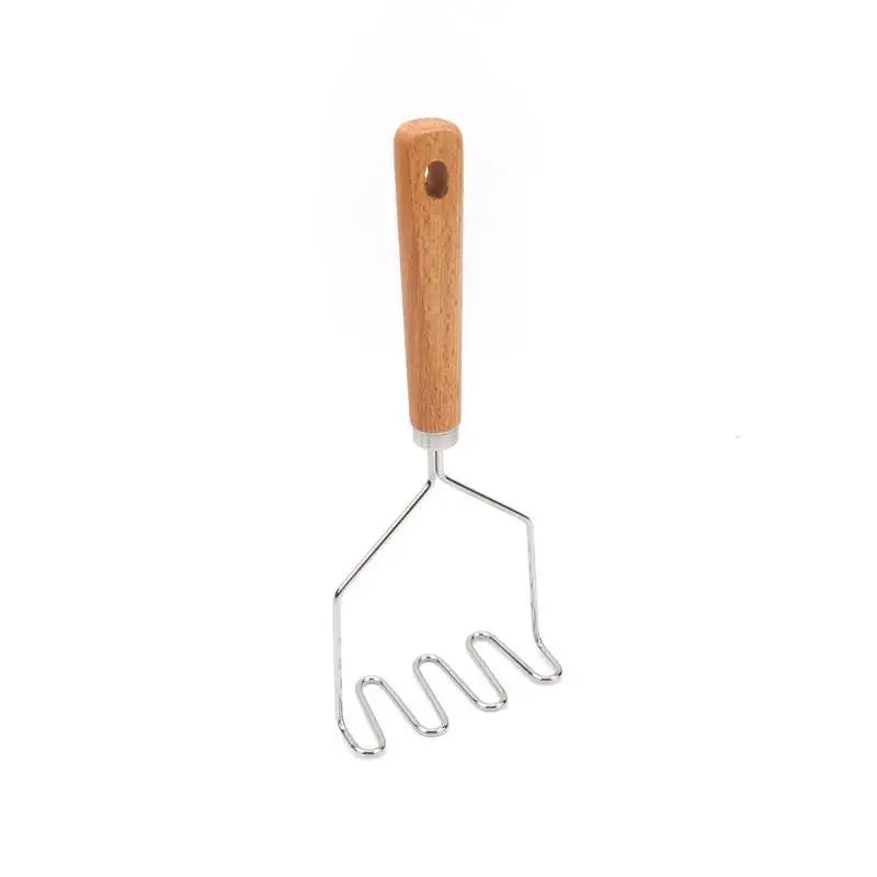 Mud Press Masher Puree Juice Maker Baby Food Supplement Stainless Qme A5