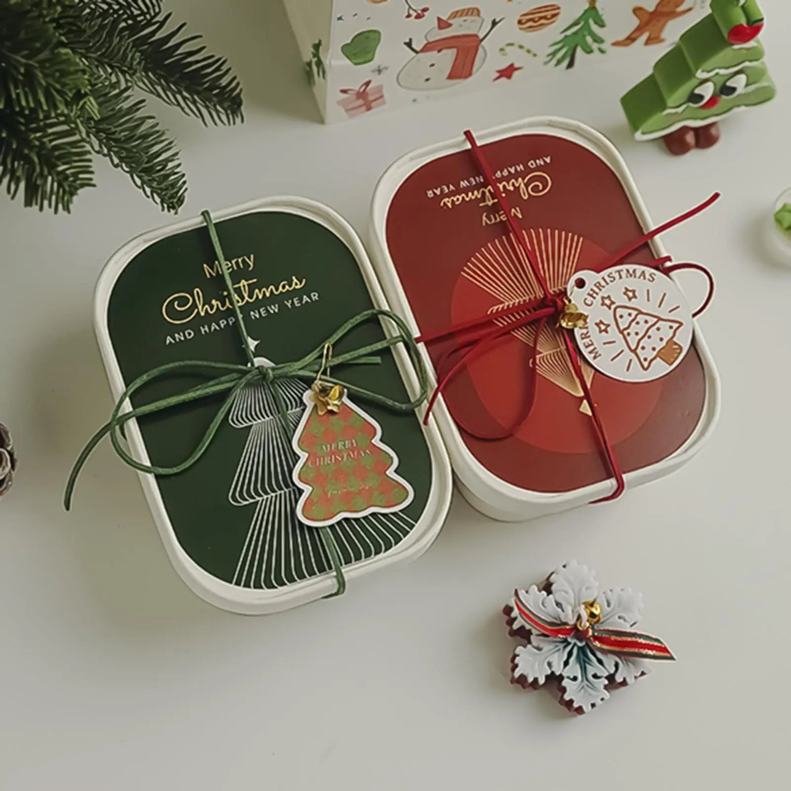 Scented Candles Home Wax Aromatherapy Christmas Tree Mother Family Qme