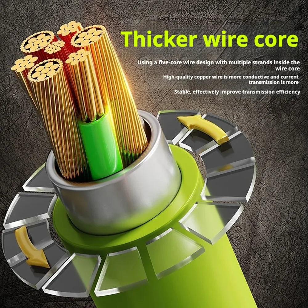 240W USB C To Type-C Fast Charge Data Cable 0.3m/1m/1.5m/2m Quick Charge USB A to Type-C For iPhone Xiaomi Samsung Charging Cord Qme