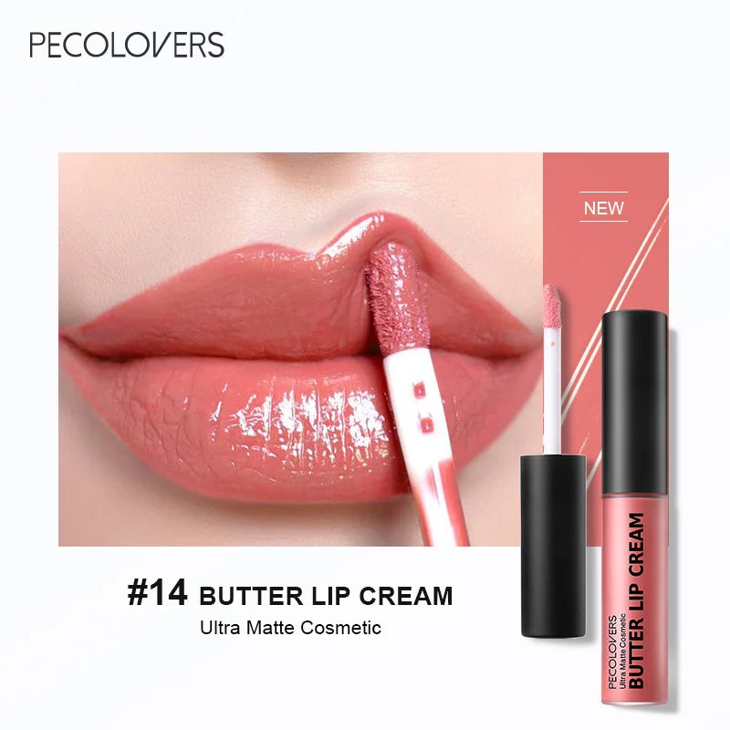 Waterproof Mirror Pearlescent Lip Gloss Long Lasting Moisturizing Qme 14