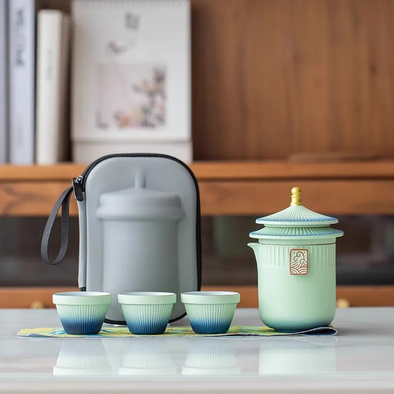 Palace Museum High-end Ceramic Travel Tea Qme