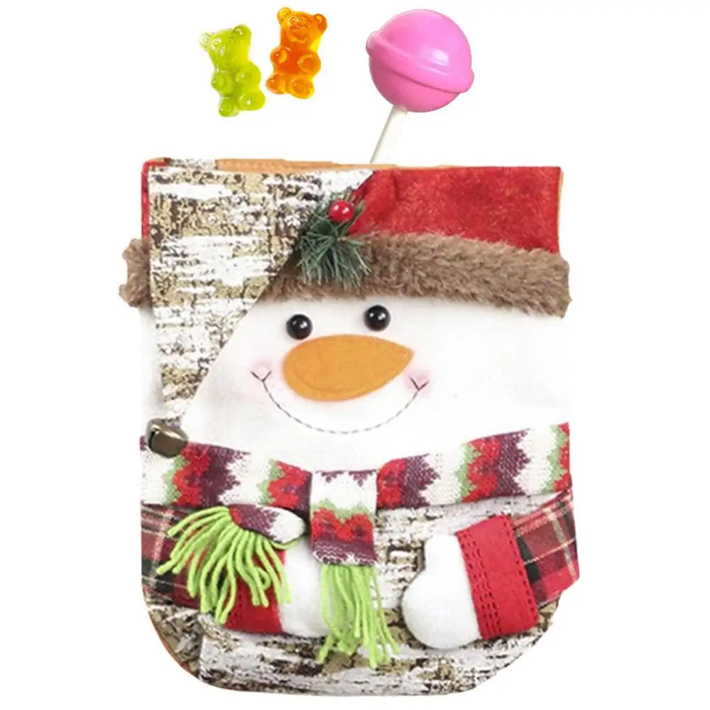 Cute Supports Bags Christmas Cartoon Holiday Goodie Bag Portable Tote Qme C China Mainland 21.5X40cm