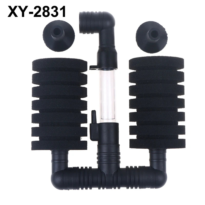 Aquarium Silent Filter Sponge Fish Tank Air Pump Skimmer Biochemical Qme C