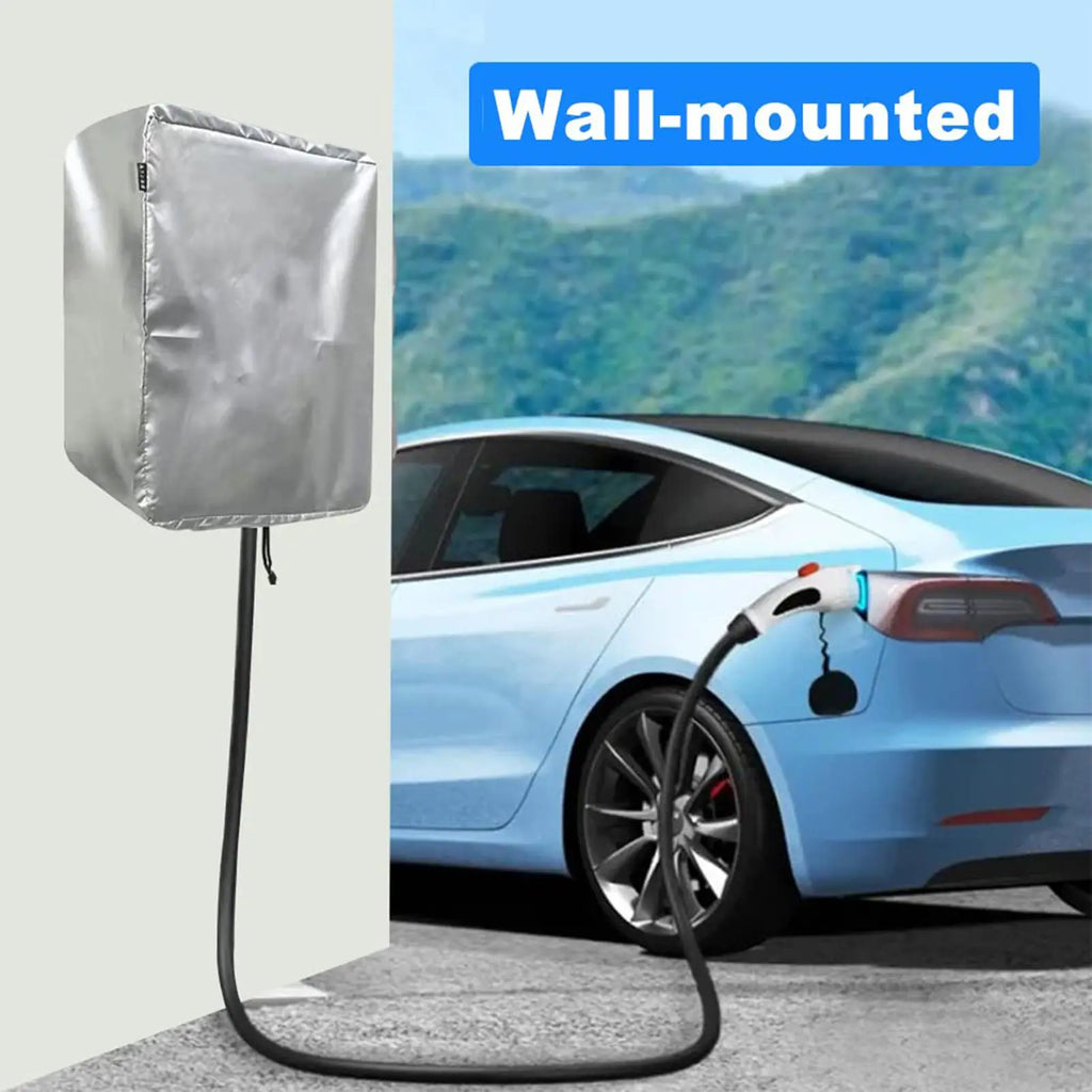 Electric Vehicle Charger Protective Cover Dust Rain Charging Station Qme