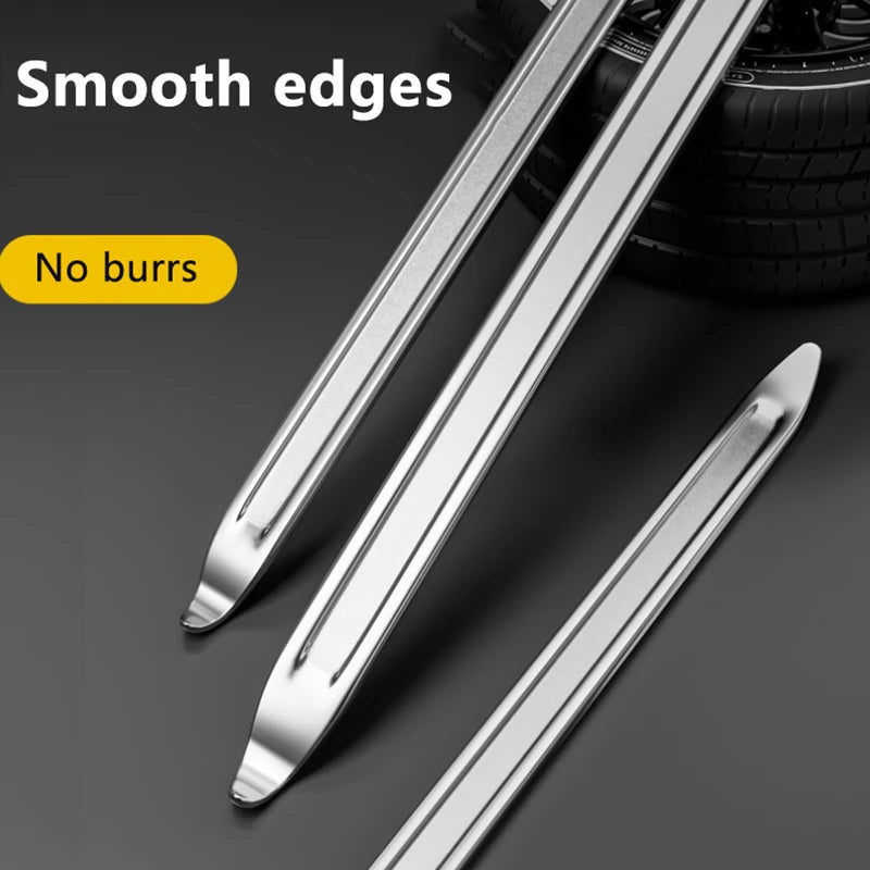 Car Tire Wrench Removal Tool Steel Spoon Iron Rim Opener Lever Qme