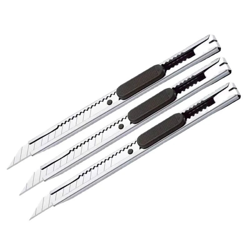 30 60Degree Retractable Box Cutter Blade Utility Knife Carbon Steel Qme