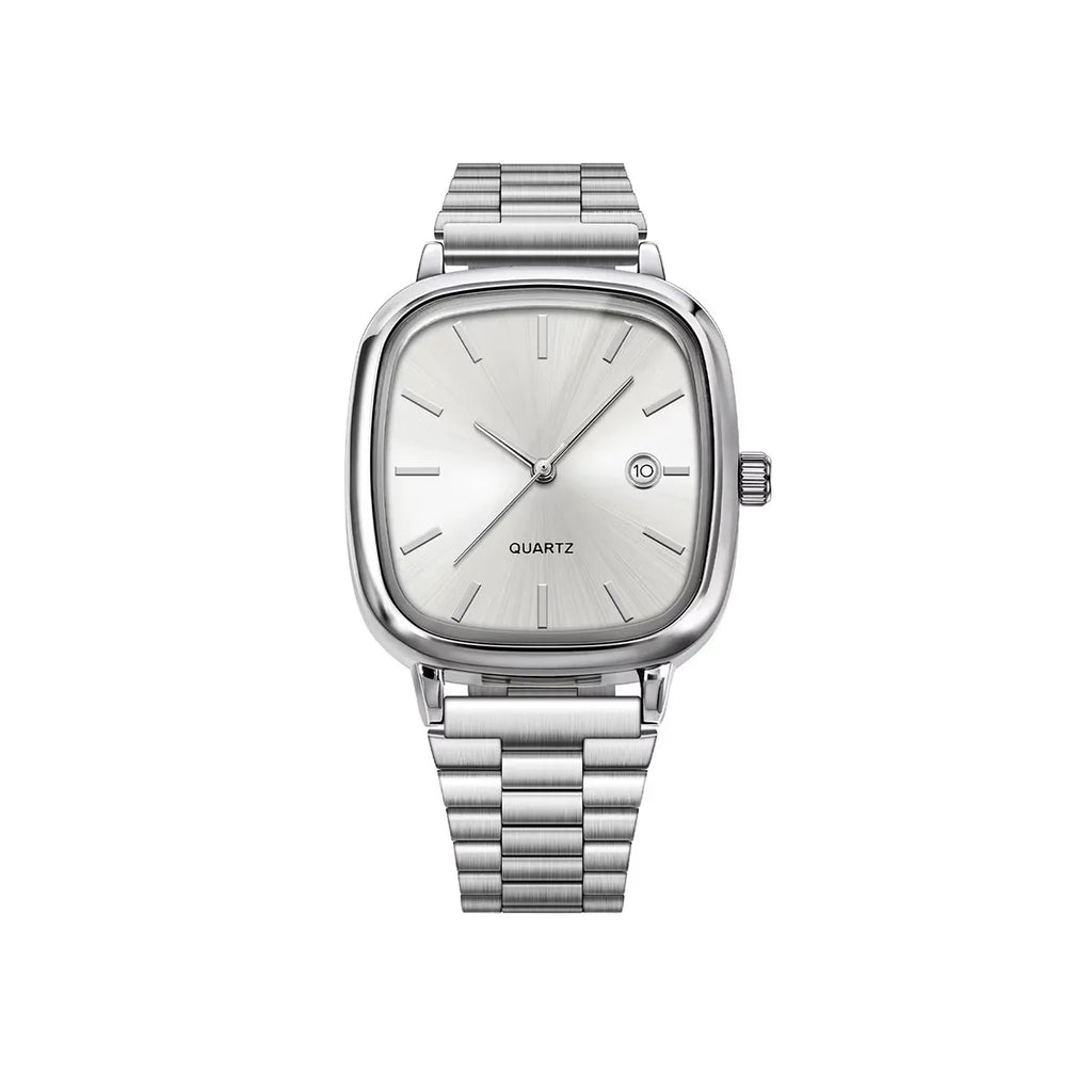 1PC Men's Male Quartz Wrist Watches Stainless Steel Minimalist Luxury Vintage Elegant Jewelry Y2K Party Dress Vacation Holiday F Qme 1PC-1