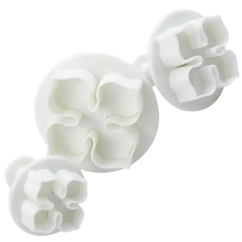 Silicone Hydrangea Fondant Cake Decorating Plunger Cutter Flower Qme