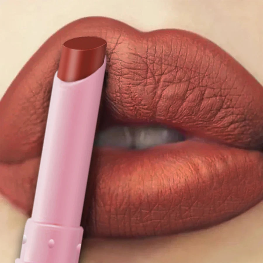 15 Cigarette Velvet Matte Waterproof Lipstick Long-lasting Lip Gloss Qme