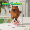 NEW Creative"Capybara Building Blocks Set-Cute Water Guinea Pig DIY Model | Fun STEM Toy for Kids & Adults",ideal birthday gifts Qme M3152 Opp bag packing