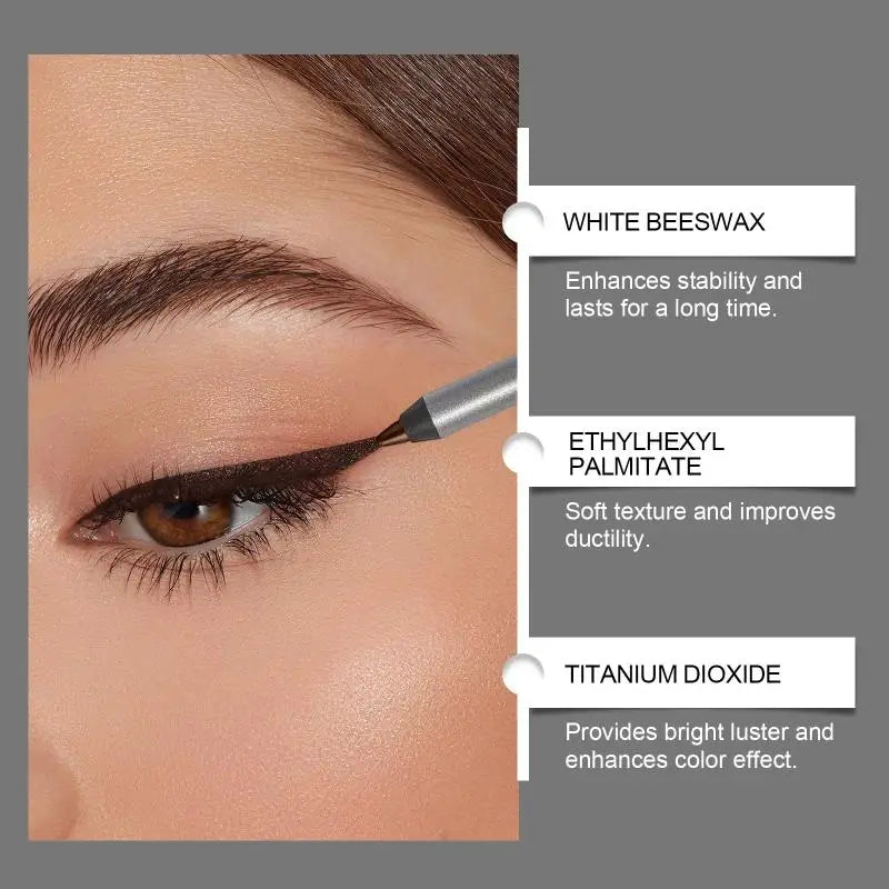 Licorice Smooth Eyeliner Gel Pen Waterproof Long Lasting Non Fading Qme